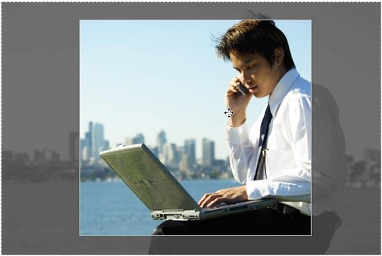 Picture being repositioned within the content placeholder Picture being repositioned within the content placeholder