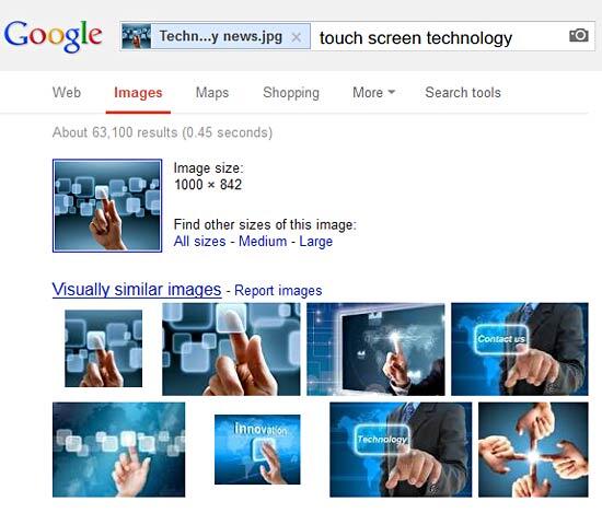 Results from Google matching the image Results from Google matching the image