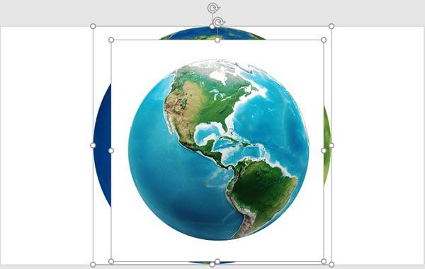 Pictures inserted on the slide