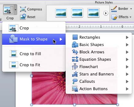 Mask to Shape sub-gallery Mask to Shape sub-gallery