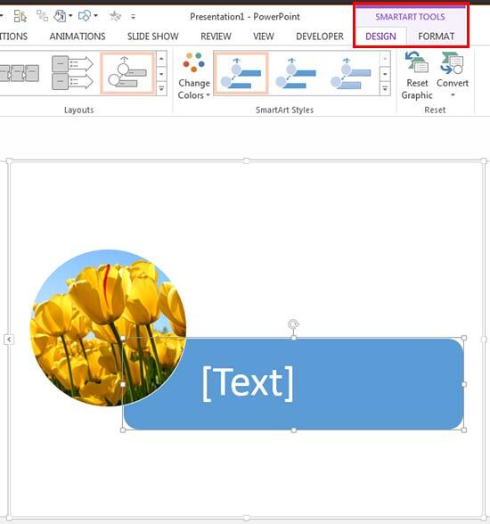 Picture converted into a SmartArt Picture converted into a SmartArt
