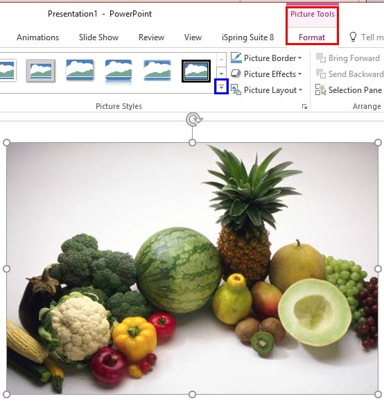 Picture Styles group