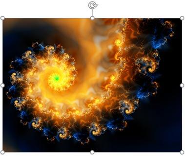 Reset Picture option applied to pictur