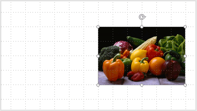 Drag beyond to the other side to flip a picture Drag beyond to the other side to flip a picture