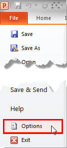 Options to be selected Options to be selected