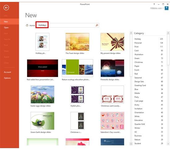 Result of searched keyword 