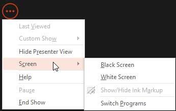 More slide show options More slide show options
