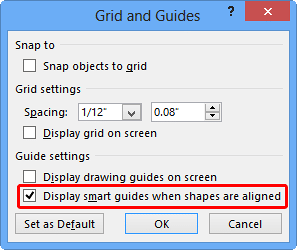 Grid and Guides dialog box