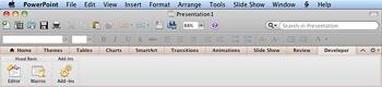 Learn PowerPoint 2011 for Mac: Enable the Developer Tab in the Ribbon
