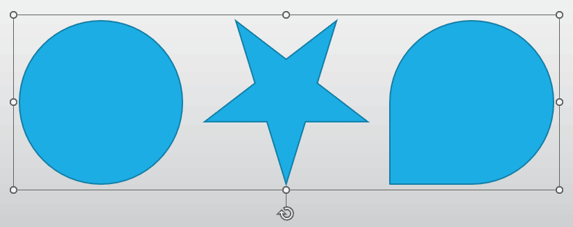 Group of shapes flipped in PowerPoint 365 for Windows