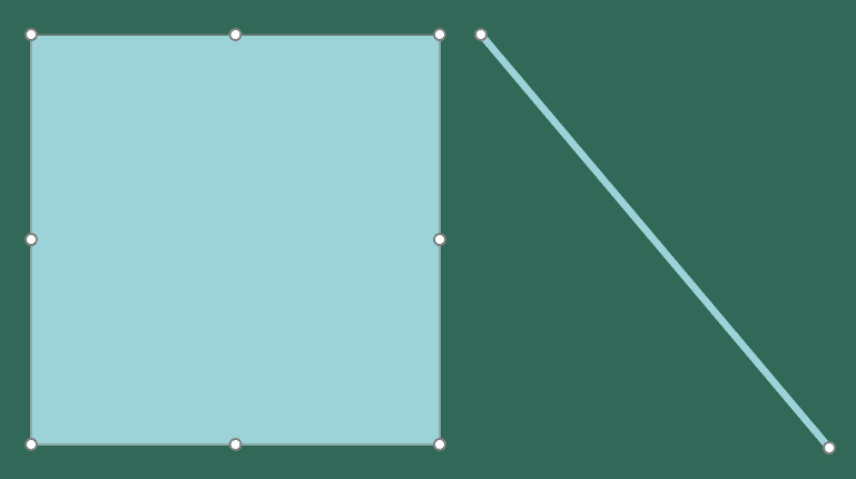 An open line shape doesn't have a rotation handle in PowerPoint for the Web An open line shape doesn't have a rotation handle in PowerPoint for the Web