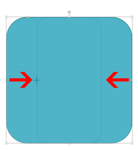 Resize two opposite sides at the same time, equally Resize two opposite sides at the same time, equally