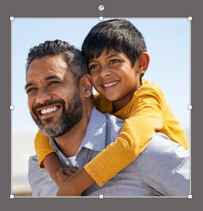 Copy of the shape changed to a rectangle in PowerPoint 365 for Mac