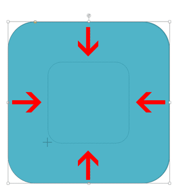 Resizing Shapes in PowerPoint 365 for Mac