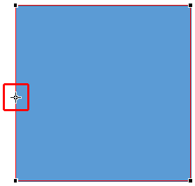 Place cursor to add point