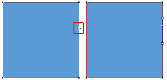 Ctrl+click the line segment to quickly add a new vertex to the shape