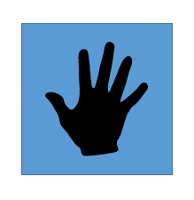 Icon placed over Action Button