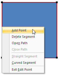 Add Point option