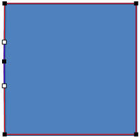 New point added to the shape