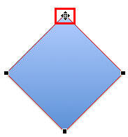 Place cursor over the point to be deleted