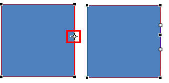 Ctrl+click the line segment to quickly add a new vertex to the shape
