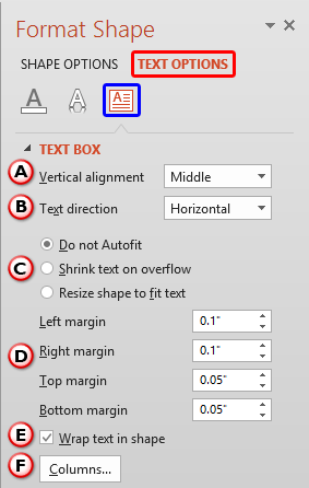 Format Shape Task Pane