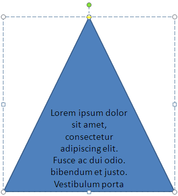 Increases the shape size to keep the text fitted within the shape