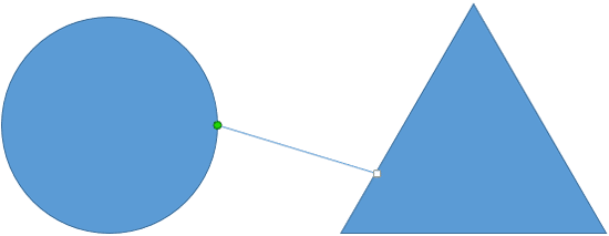 Connector disconnected from the triangle