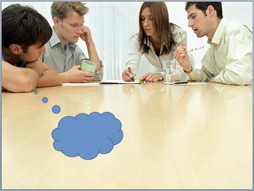 Callout attributed to a person in the picture Callout attributed to a person in the picture