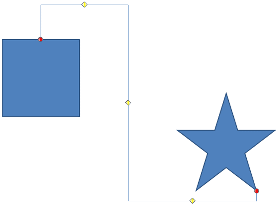 Some connectors may have more than one yellow diamond