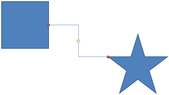 Automatically reroute your connector between two shapes