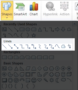 Lines in Shapes gallery