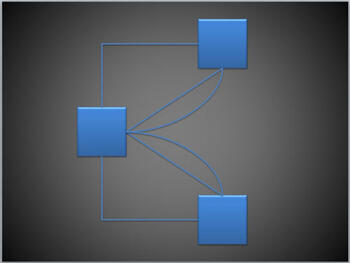 Learn PowerPoint 2010: Smart Connectors