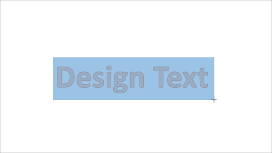 Rectangle shape being drawn over the text box Rectangle shape being drawn over the text box