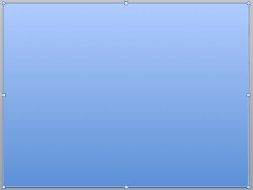 Rectangle placed to cover the entire slide