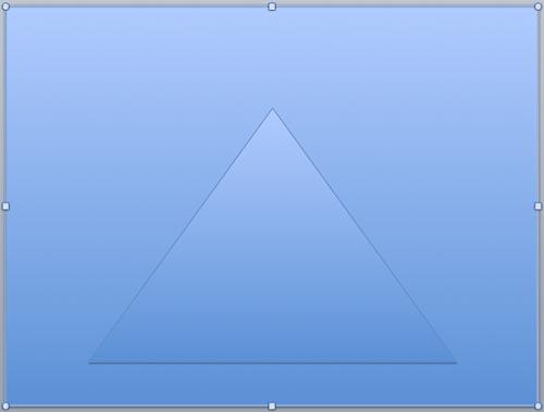 Rectangle sent backward