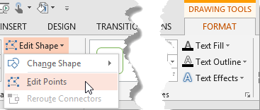 Edit Points option Edit Points option