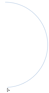 Handle being dragged