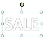 Text with WordArt applied Text with WordArt applied