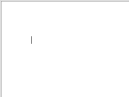 Cross hair cursor Cross hair cursor