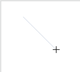 Shift key lets you constrain straight lines to 45 degree increments Shift key lets you constrain straight lines to 45 degree increments
