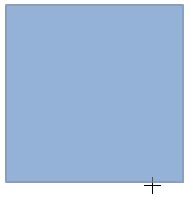 Drawing a square while holding the