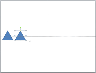 Duplicate shape placed to other location Duplicate shape placed to other location