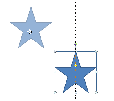 Create duplicates of the selected shape Create duplicates of the selected shape