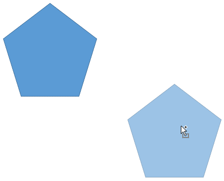 Create duplicate of the selected shape