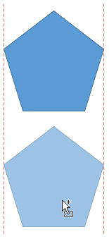 Shape copied at 270°