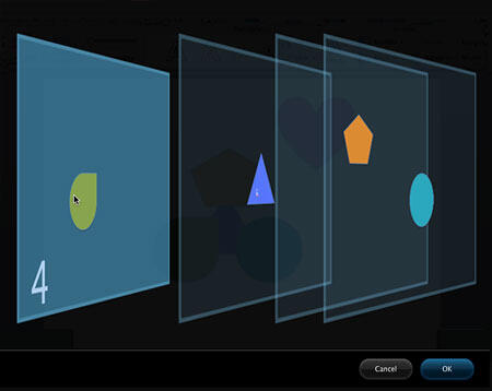 Layer containing the Teardrop shape moved to the bottom of all other overlapping shapes Layer containing the Teardrop shape moved to the bottom of all other overlapping shapes