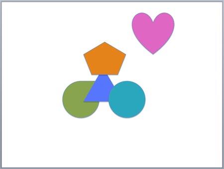 Shapes on the slide reflecting the dynamic reordering done Shapes on the slide reflecting the dynamic reordering done