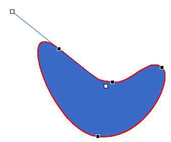 Editing vertexes changes the structure of the selected shape Editing vertexes changes the structure of the selected shape