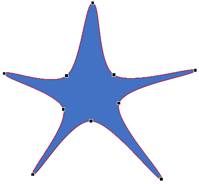 Vertexes appearing on the drawing